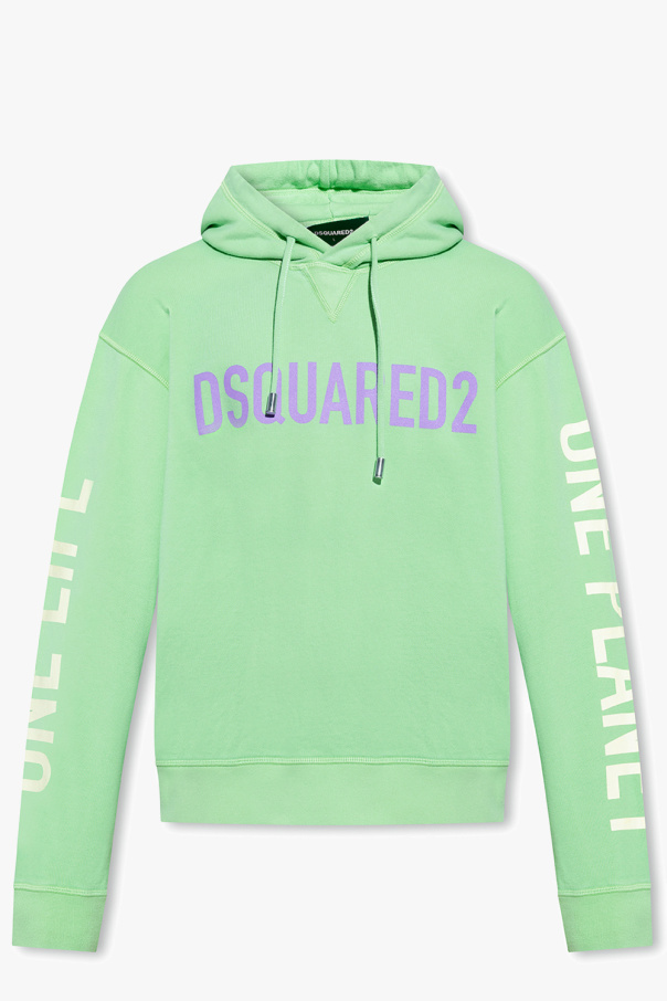 Dsquared2 neon logo sweatshirt online